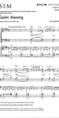 John Rutter: A Gaelic Blessing