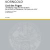 Korngold: Lied des Pagen op. 11