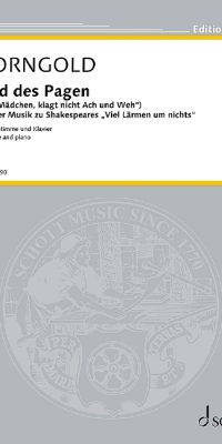 Korngold: Lied des Pagen op. 11