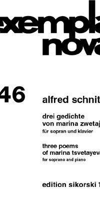 Alfred Schnittke: 3 Gedichte von Marina Zwetajewa