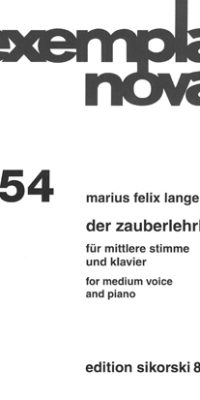 Marius Felix Lange: Der Zauberlehrling