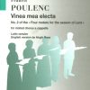Poulenc: Vinea mea electa