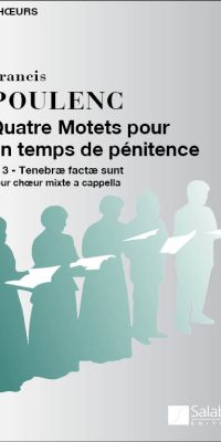 Poulenc: Quatre Motets Pour Un Temps De Penitence no 3