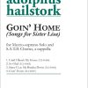 Adolphus Hailstork: Until I Reach My Home (Mezzo-soprano solo and SATB)
