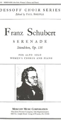 Franz Schubert: Serenade (SSAA, Alto solo and Piano)
