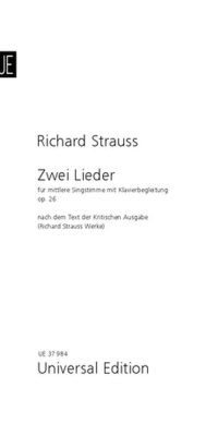 Richard Strauss: 2 Lieder Op. 26 Trv 166