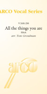 All the things you are (SSAA)