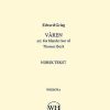 Edvard Grieg: Varen (SATB)