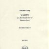 Edvard Grieg: Varen (Sopraan, SATB)