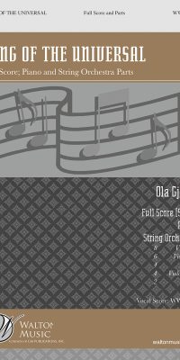 Ola Gjeilo: Song Of The Universal (SATB, Orkest)
