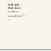 Drei Lieder op. 21