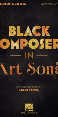 Black Composers in Art Song